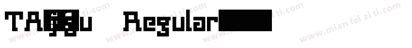TA-j_gu Regular字体转换